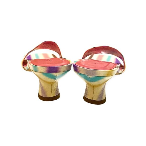 By Far Freddy Spray Print Slide sandals, Size 40EU NWT - Picture 11 of 16